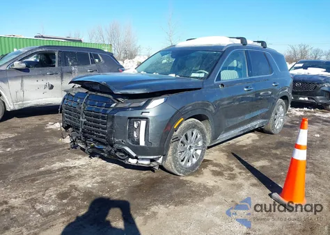 2024 Hyundai Palisade Limited из США, поврежденный, VIN KM8R5DGE7RU672365